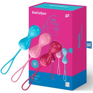 Satisfyer Balls liefdesballetjes trainingsset 1 met 3 gewichten Satisfyer Balls liefdesballetjes trainingsset 1 met 3 gewichten - Afbeelding 2