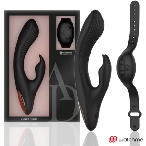 Anne´s Desire Rabbit Vibrator met Watchme afstandsbediening zwart