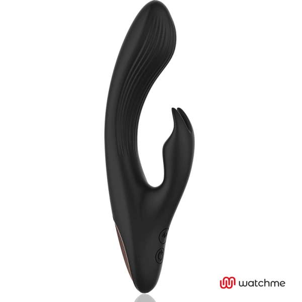 Anne´s Desire Rabbit-Vibrator Watchme met afstandsbediening, zwart/goud Anne´s Desire Rabbit-Vibrator Watchme met afstandsbediening, zwart/goud
