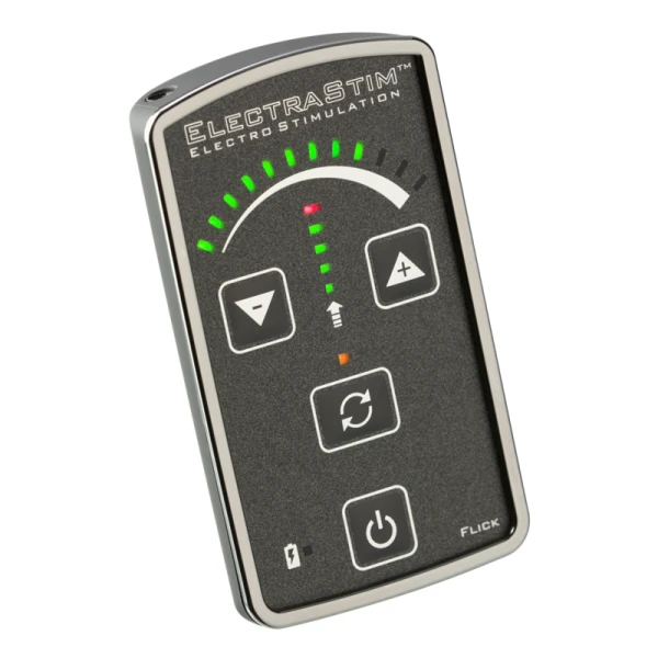 Electrastim Flick Stimulator EM60-e met pads, elektroseks voor beginners