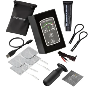 Electrastim Flick Stimulator Multipack with Electrodes and Penis Rings