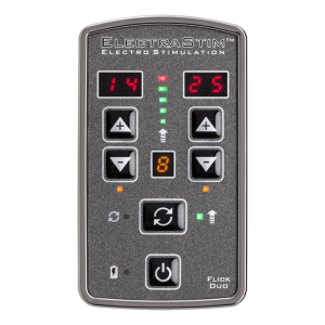 Electrastim Flick Duo Elektro-Stimulator met 2 kanalen en bewegingssensor Electrastim Flick Duo Elektro-Stimulator met 2 kanalen en bewegingssensor - Afbeelding 2