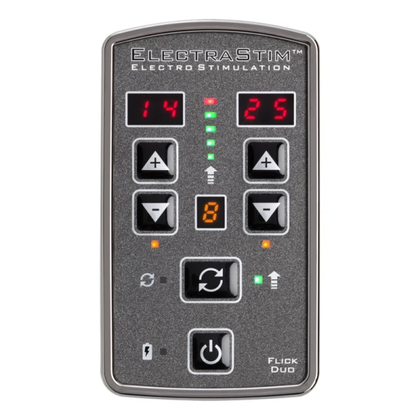 Electrastim Flick Duo Elektro-Stimulator met 2 kanalen en bewegingssensor