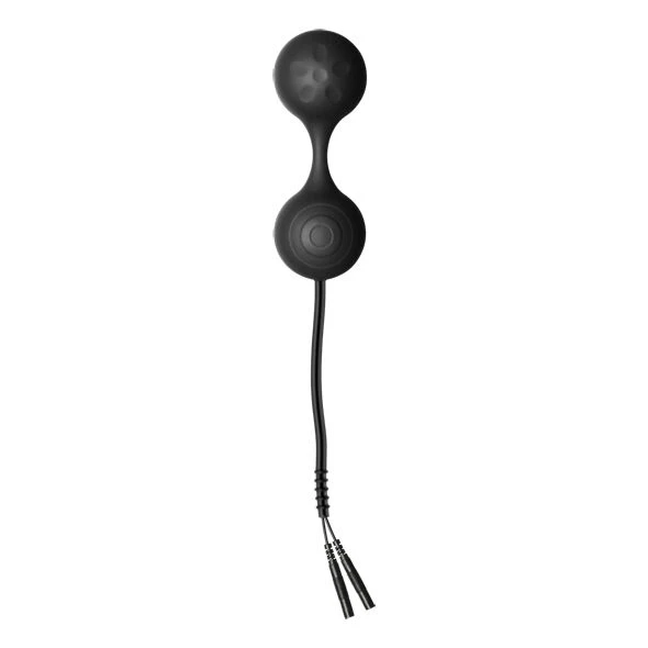 Electrastim Lula Silikon Kegel-Trainer met Elektrostimulatie zwart