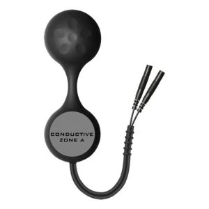 Electrastim Lula Silikon Kegel-Trainer met Elektrostimulatie zwart