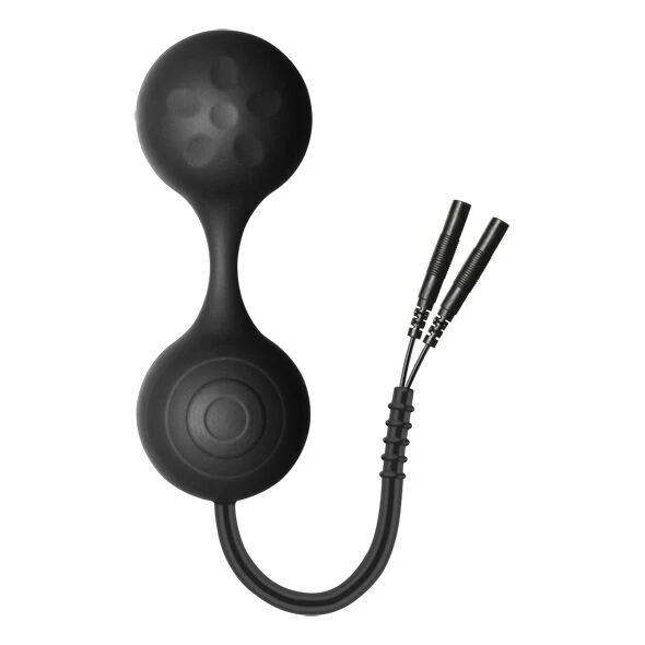 Electrastim Lula Silikon Kegel-Trainer met Elektrostimulatie zwart