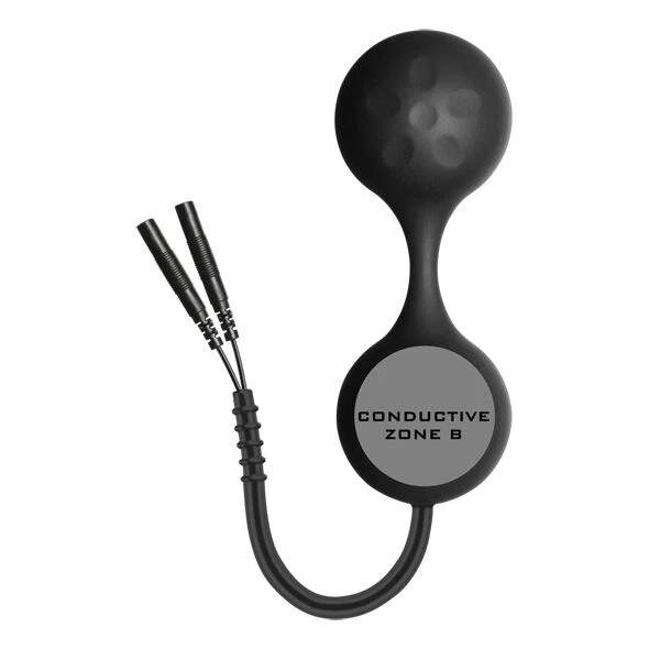 Electrastim Lula Silikon Kegel-Trainer met Elektrostimulatie zwart