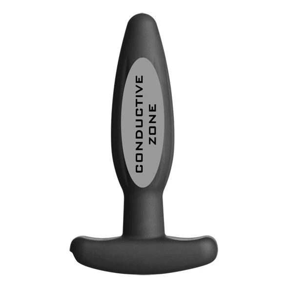 Electrastim Silikon-Rocker-Butt-Plug klein, schwarz