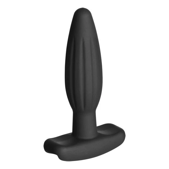 Electrastim Silikon-Rocker-Butt-Plug klein, schwarz