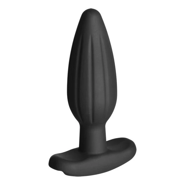 Electrastim Silikon-Elektro-Butt-Plug Rocker Medium, schwarz