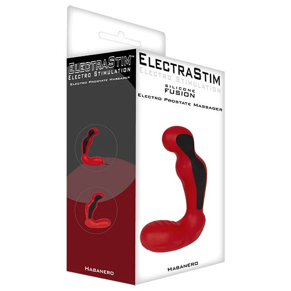 Electrastim Silikon-Fusion Habanero Prostatamassager mit Elektrostimulation