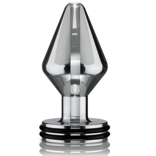 Electrastim Midi Electro Butt Anal Plug M aus Aluminium