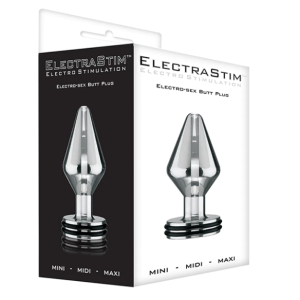 Electrastim Midi Electro Butt Anal Plug M aus Aluminium Electrastim Midi Electro Butt Anal Plug M aus Aluminium - Afbeelding 2