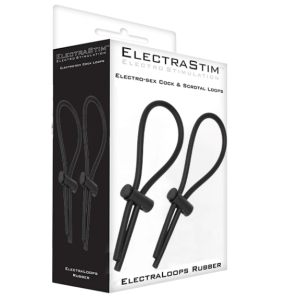 Electrastim ElectraLoops verstelbare rubberen penis- en teelbalringen voor elektrostimulatie Electrastim ElectraLoops verstelbare rubberen penis- en teelbalringen voor elektrostimulatie - Afbeelding 2