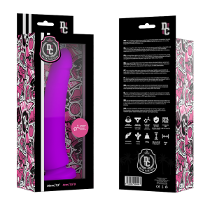 Deltaclub Silikon-Dildo medizinisches Silikon 20 cm Länge 4 cm Durchmesser lila Deltaclub Silikon-Dildo medizinisches Silikon 20 cm Länge 4 cm Durchmesser lila – Bild 4