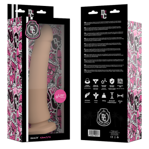 Deltaclub Natuurlijke siliconen dildo 23 cm x 4,5 cm medische siliconen Deltaclub Natuurlijke siliconen dildo 23 cm x 4,5 cm medische siliconen - Afbeelding 4