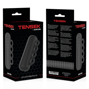 Jamyjob Extreme Tensek 5 Masturbator met vibratie zwart Jamyjob Extreme Tensek 5 Masturbator met vibratie zwart - Afbeelding 5