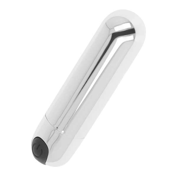 Ohmama Vibrators Zilveren vibrerende bal met 10 modi