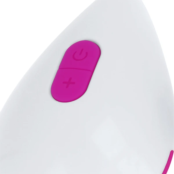 Ohmama Stimulerende Trillingsei met Afstandsbediening 10 Standen Paars en Wit