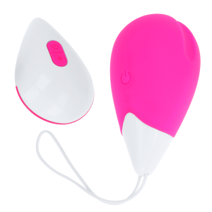 Ohmama Stimulating Vibrations-Ei met afstandsbediening 10 standen Roze/Wit Ohmama Stimulating Vibrations-Ei met afstandsbediening 10 standen Roze/Wit - Afbeelding 1