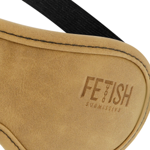 Fetish Submissive Origin Veganlederen masker met neopreenvoering voor bondage Fetish Submissive Origin Veganlederen masker met neopreenvoering voor bondage - Afbeelding 3
