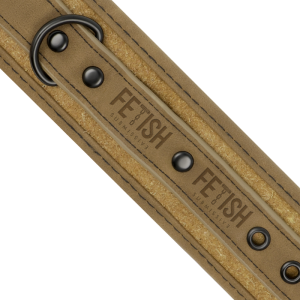 Fetish Submissive Vegane Lederhandschellen mit Neoprenfutter Fetish Submissive Vegane Lederhandschellen mit Neoprenfutter – Bild 4