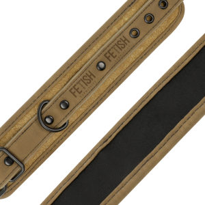 Fetish Submissive Vegane Lederhandschellen mit Neoprenfutter Fetish Submissive Vegane Lederhandschellen mit Neoprenfutter – Bild 6