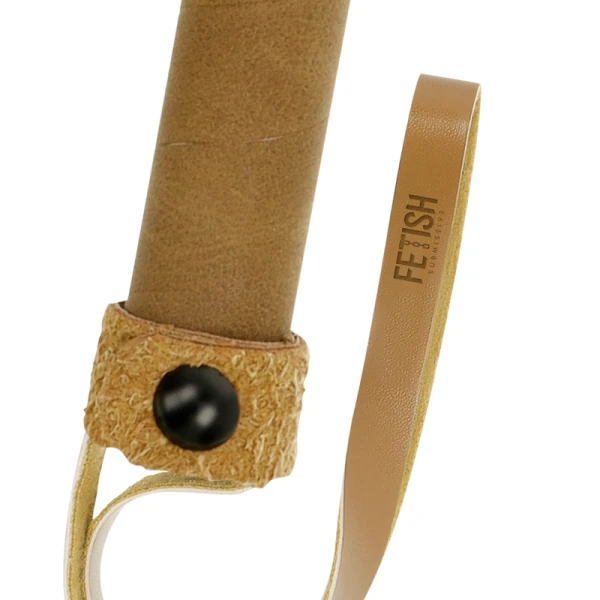 Fetish Submissive Origin vegan leren zweep 28 cm