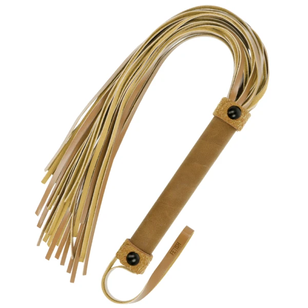 Fetish Submissive Origin vegan leren zweep 28 cm