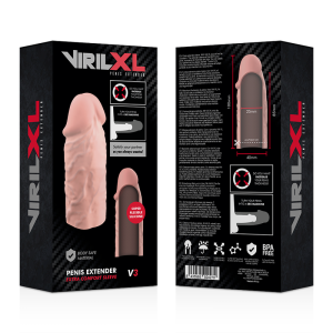 Virilxl Penishülle VirilXL Extension V3 van vloeibaar siliconen Virilxl Penishülle VirilXL Extension V3 van vloeibaar siliconen - Afbeelding 9