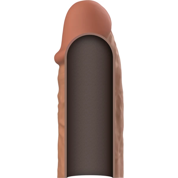 Virilxl Vloeibare Siliconen Penisverlenger V3 bruin