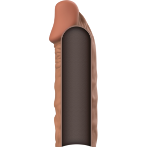 Virilxl Silikon Penisverlängerung V5 braun Virilxl Silikon Penisverlängerung V5 braun – Bild 4
