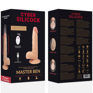 Cyber Silicock Naturvibrator met afstandsbediening, 23,88 cm Cyber Silicock Naturvibrator met afstandsbediening, 23,88 cm - Afbeelding 7