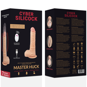 Cyber Silicock Master Huck Realistische Vibrator met Afstandsbediening 20,9 cm Cyber Silicock Master Huck Realistische Vibrator met Afstandsbediening 20,9 cm - Afbeelding 7