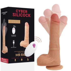 Cyber Silicock Mr. Rick Fernbedienungs-Vibrator mit Saugnapf