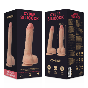 Cyber Silicock Strap-on Connor Silikon-Dildo met Harness en 3 ringen 20,5 cm Cyber Silicock Strap-on Connor Silikon-Dildo met Harness en 3 ringen 20,5 cm - Afbeelding 8