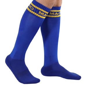 Macho Underwear Lange Sokken in Voetbalsok-stijl blauw Unisize Macho Underwear Lange Sokken in Voetbalsok-stijl blauw Unisize - Afbeelding 2