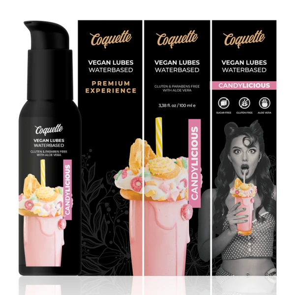Coquette Cosmetics Coquette Chic Desire Candylicious Gleitmittel vegan 100 ml