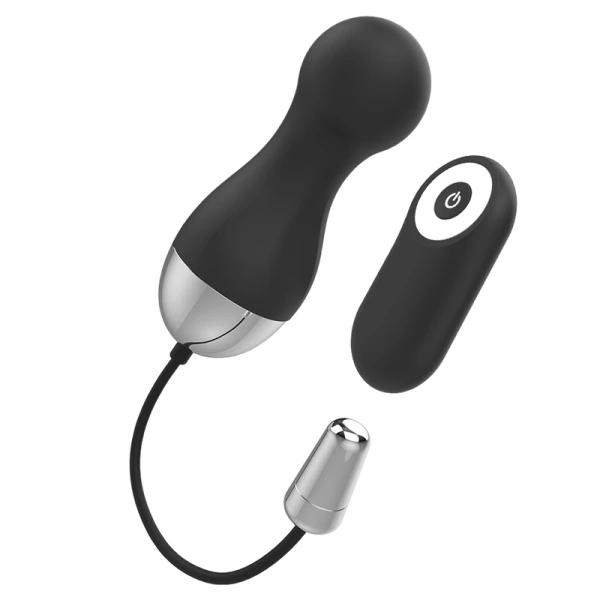 Brilly Glam Ian Afstandsbediening Vibrator Ei Silicone zwart