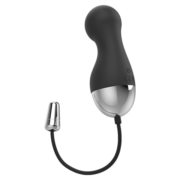 Brilly Glam Ian Afstandsbediening Vibrator Ei Silicone zwart
