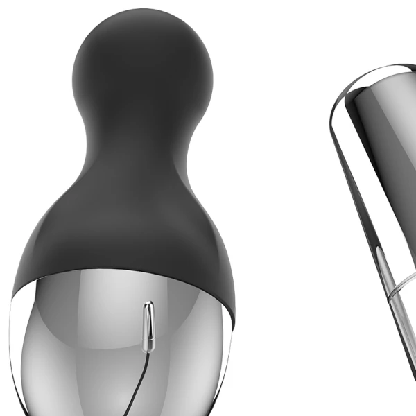 Brilly Glam Ian Afstandsbediening Vibrator Ei Silicone zwart