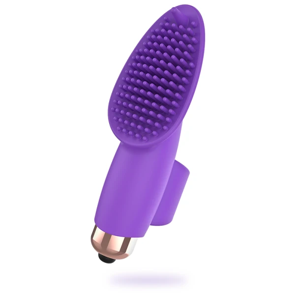 Womanvibe Aisha Siliconen Vingervibrator, 9 cm, stil en discreet