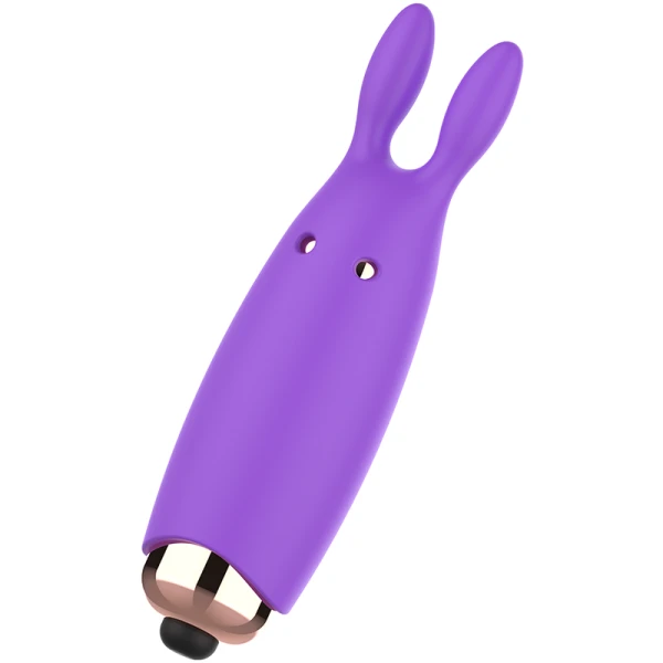 Womanvibe Minivibrator Bugsy Silicone Konijnenvibrator 7,3 cm Womanvibe Minivibrator Bugsy Silicone Konijnenvibrator 7,3 cm