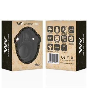 Womanvive Thor siliconen vibratorring met clitorisstimulator Womanvive Thor siliconen vibratorring met clitorisstimulator - Afbeelding 2