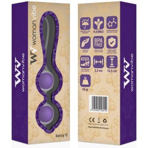 Womanvive Silicone-liefdesbollen Keisy II voor beginners Womanvive Silicone-liefdesbollen Keisy II voor beginners - Afbeelding 2