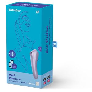 Satisfyer Connect Dual Pleasure Vibrator met Air Pulse en G-puntstimulatie Satisfyer Connect Dual Pleasure Vibrator met Air Pulse en G-puntstimulatie - Afbeelding 2