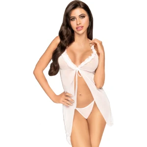 Penthouse Babydoll After Sunset Negligé L/XL weiß