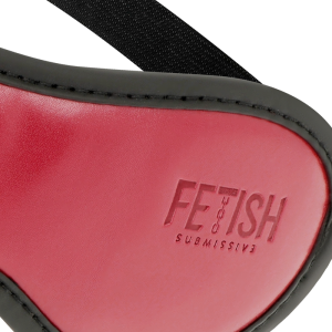 Fetish Submissive Dark Room Vegan Slaapmasker met Neopreenvoering Fetish Submissive Dark Room Vegan Slaapmasker met Neopreenvoering - Afbeelding 3