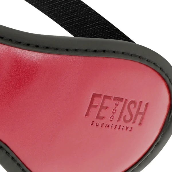 Fetish Submissive Dark Room Vegan Slaapmasker met Neopreenvoering
