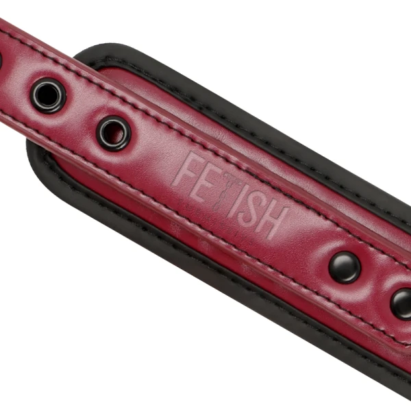 Fetish Submissive Kettinghalsband met Neopreenvoering voor BDSM Fetish Submissive Kettinghalsband met Neopreenvoering voor BDSM